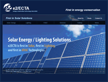 Tablet Screenshot of e2ecta.com